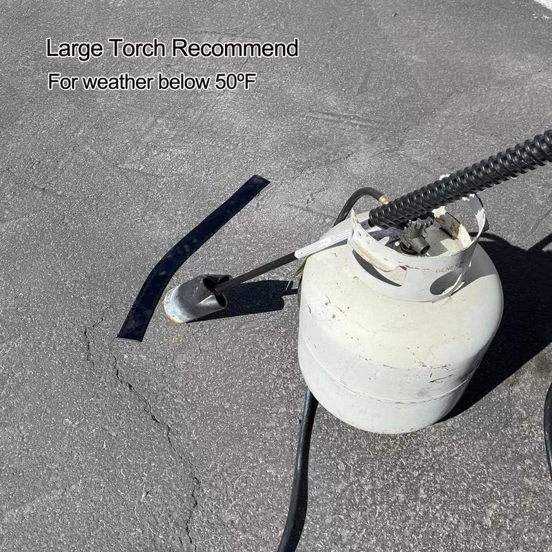 EWT Premium Asphalt Tarmac Parking lot Joint and Crack Sealer Repair Hot-Filler II 50 FT Long (3mm Thick) (2 in) - Image 2